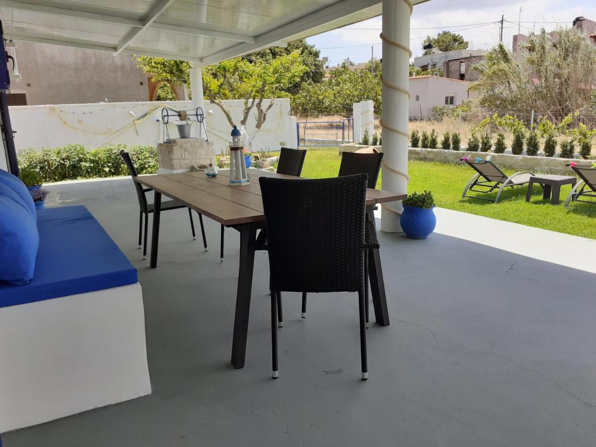 Blue Paradise Home Marathos Exterior foto